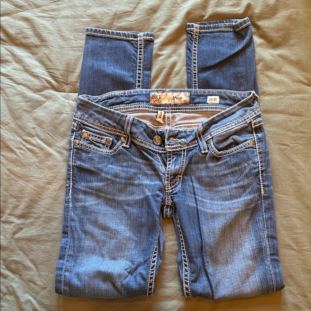 BKE Mid-Wash Skinny Jeans